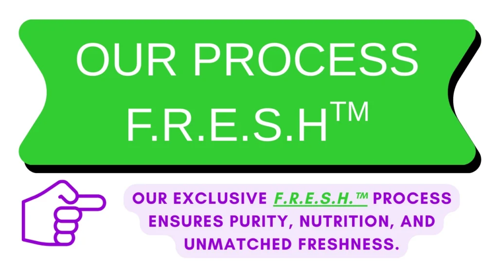 OUR PROCESS F.R.E.S.H.